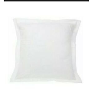 Tailored Fresh Sham in White King Poly Cotton Blend NEW